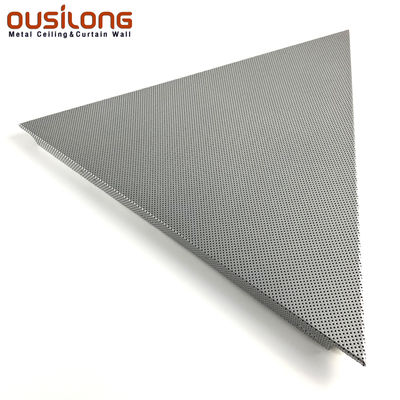 Perforated Metal Aluminum Tiles For Hanging Suspended System Ceiling