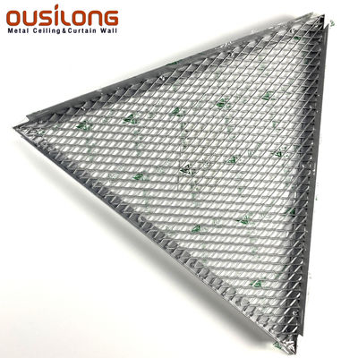 PVDF Coating 0.5mm Acoustic Ceiling Board For Railway Station