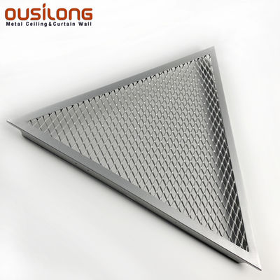 Polygonal Shape Suspended Aluminum Acoustic Ceiling Panels