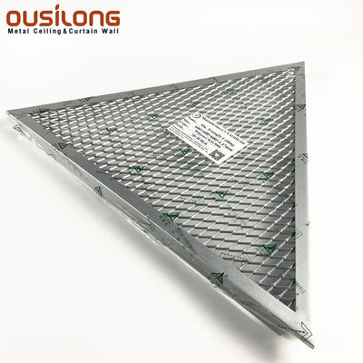 Polygonal Shape Suspended Aluminum Acoustic Ceiling Panels