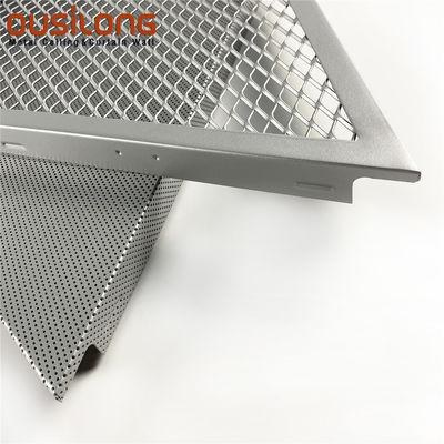 Right Edge 1.2mm Perforated Acoustic Tiles For School