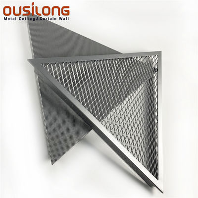 Custom Made Perforation 600*600*600mm Clip In Ceiling