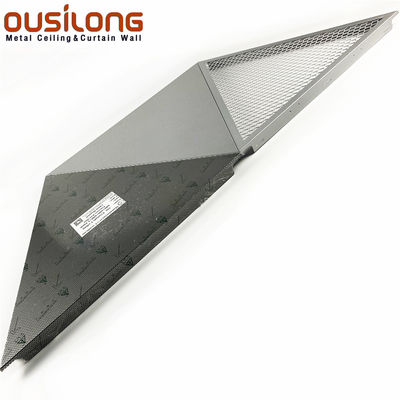 Expose Metal Mesh Aluminum Open Cell Clip In Ceiling