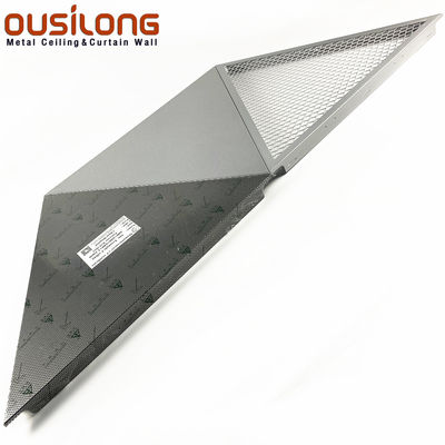 Expose Metal Mesh Aluminum Open Cell Clip In Ceiling