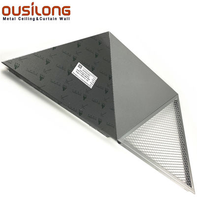 Expose Metal Mesh Aluminum Open Cell Clip In Ceiling