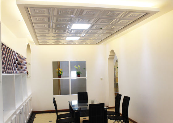 Aluminum Artistic Embossed Ceiling Tiles for Living Room Kitchen Bathroom