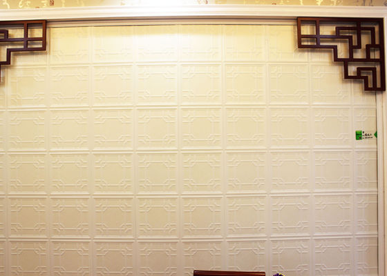 Simple Elegant Aluminum Ceiling Tiles , Hotel Metal Ceiling Panel