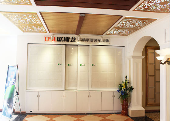 Beautiful Interior Decorational Artistic Ceiling Tiles with Aluminum Frame