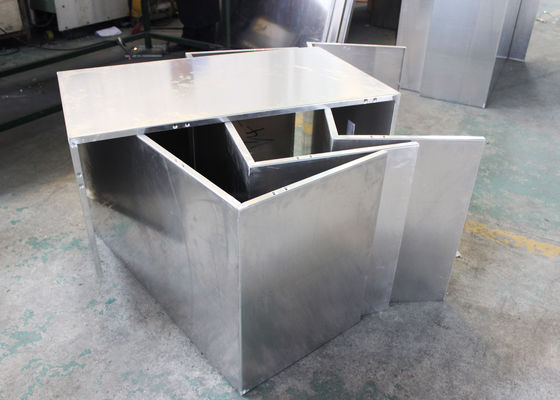 Cut to Size architectural metal wall panels with Concealed Galvanized Mild Steel Suspension System