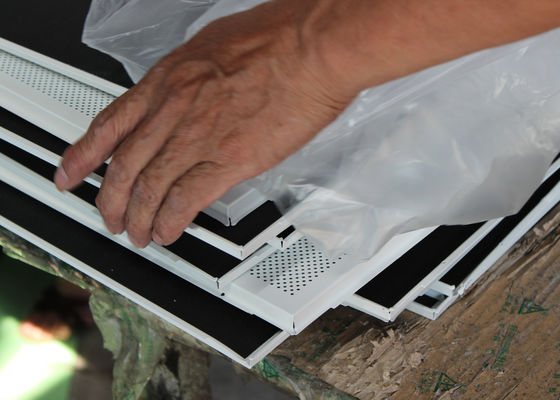 Decorational Lay In Ceiling Tiles for Convention Centre , Metal Ceiling Tiles For Train station