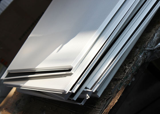 Decorational Lay In Ceiling Tiles for Convention Centre , Metal Ceiling Tiles For Train station