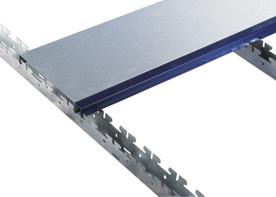 Decorative Aluminium Strip Ceiling U 15 , U 85 , U 135 Galvanized Steel Chanel Carrier