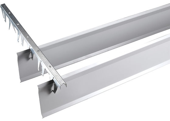 Interior Aluminum Suspended Linear Metal Open Cell Ceiling Tiles For Metro Station Decoration Materials