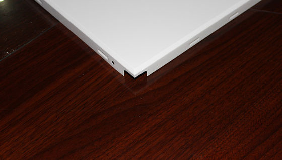 300mm x 300mm Square Hanging Clips For Drop Ceilings Plain White