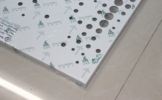 Exterior Ouside Decorating Aluminum Wall Panels With Irregular Perforation