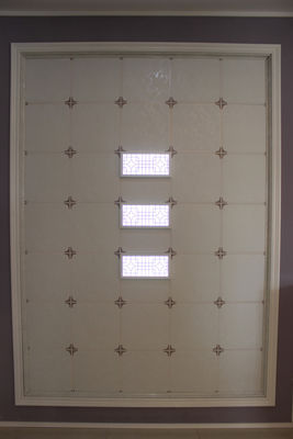 Custom Simple Artistic Ceiling Tiles False Metal for Shopping Centre