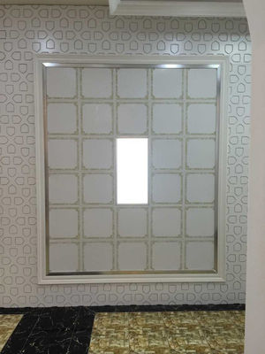 Carving / Beading Aluminum Ceiling Tiles For Building Construction