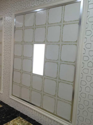 Carving / Beading Aluminum Ceiling Tiles For Building Construction
