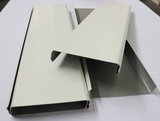 Akzo Nobel Powder Coating Aluminum Strip Ceiling Panel For Architectural
