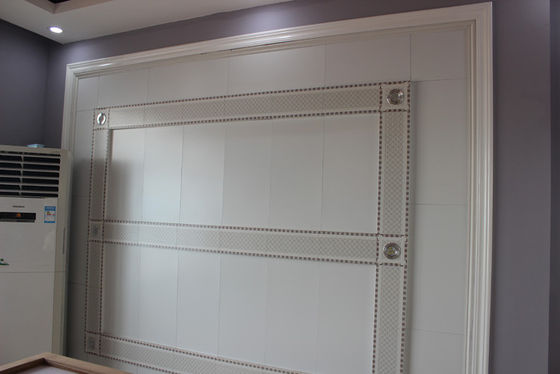 Washing Room Suspended Artistic Ceiling Tiles Smokeproof / Waterproof