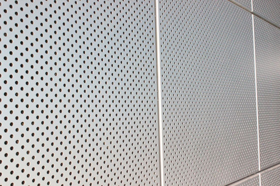 Exterior Wall Decoration Perforated Aluminum Wall Panels For Building Wall Material