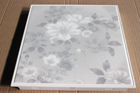 Embossing Interior Aluminum Ceiling Clip in False Frame 300mm x 300mm