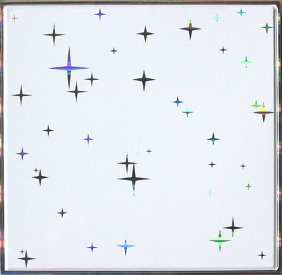 Steel Interior Artistic Ceiling Tiles 0.6mm Clip In False Frame