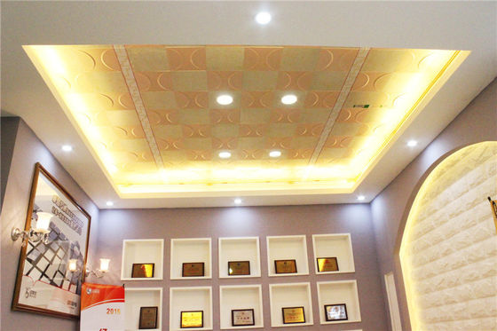 0.6mm Aluminum Drop Ceiling Panels For Living Room Decoration