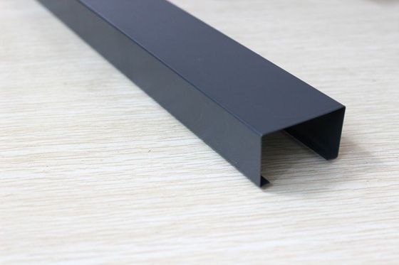 Powder Coated U-aluminum Profile Screen Ceiling High Grade Building Material
