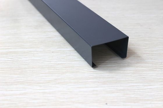 Powder Coated U-aluminum Profile Screen Ceiling High Grade Building Material