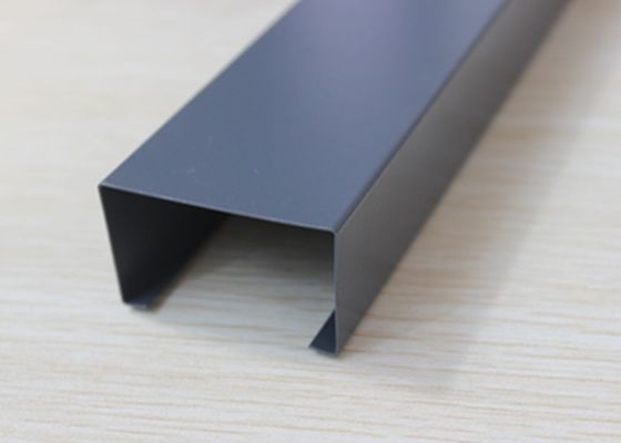 Powder Coated U-aluminum Profile Screen Ceiling High Grade Building Material