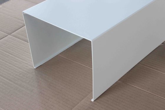 Large Sized U-aluminum Profile Screen Ceiling for Building Interior Decoration Material