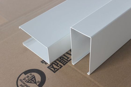 CE / SGS / Intertek Tested U Aluminum Suspended Ceiling Fireproof