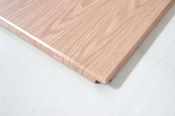 Wooden Aluminum Color Building Interior Decoration Material 600mm x 600mm