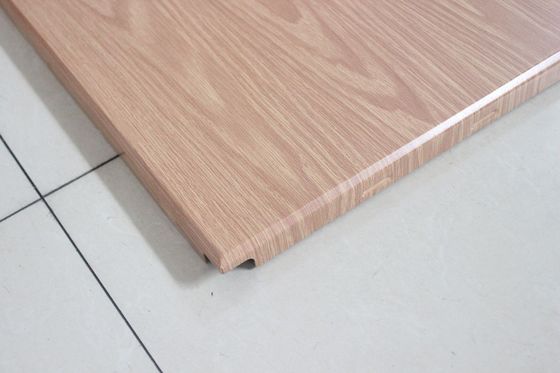 Wooden Aluminum Color Building Interior Decoration Material 600mm x 600mm