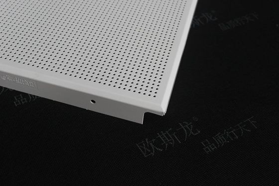 ISO Certificated Clip In Ceiling Panel White Powder Coated Rust Proof