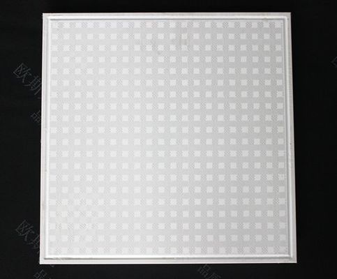 Grade AA  Aluminum Alloy Fireproof Artistic Ceiling Tiles Oxygen Etching