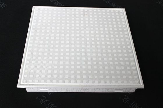Grade AA  Aluminum Alloy Fireproof Artistic Ceiling Tiles Oxygen Etching