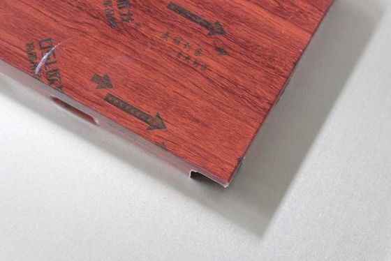 Hotel Decoration Roller Coating Aluminum Clip In Ceiling Tiles Anti Corrosion