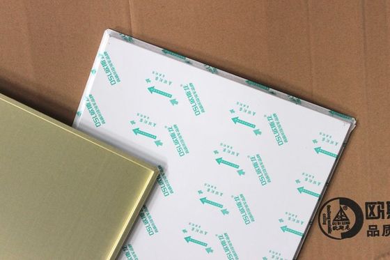 Square Decorative Aluminum Artistic Ceiling Tiles Lay In Panel Building Interior