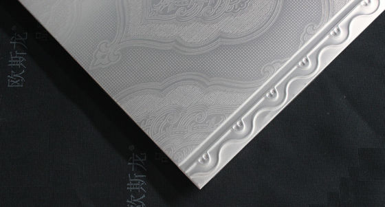 Home Decoration Artistic Ceiling Tiles Suspended 350 x 350mm