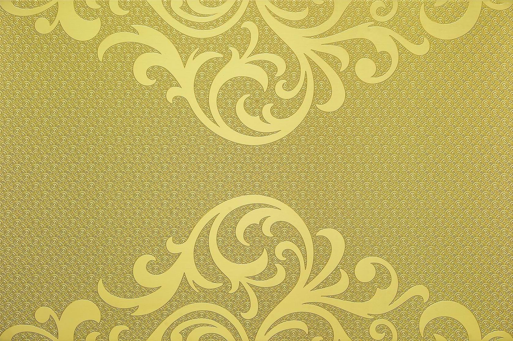 Embossed Aluminum Artistic Ceiling Tiles For Residential Decorated