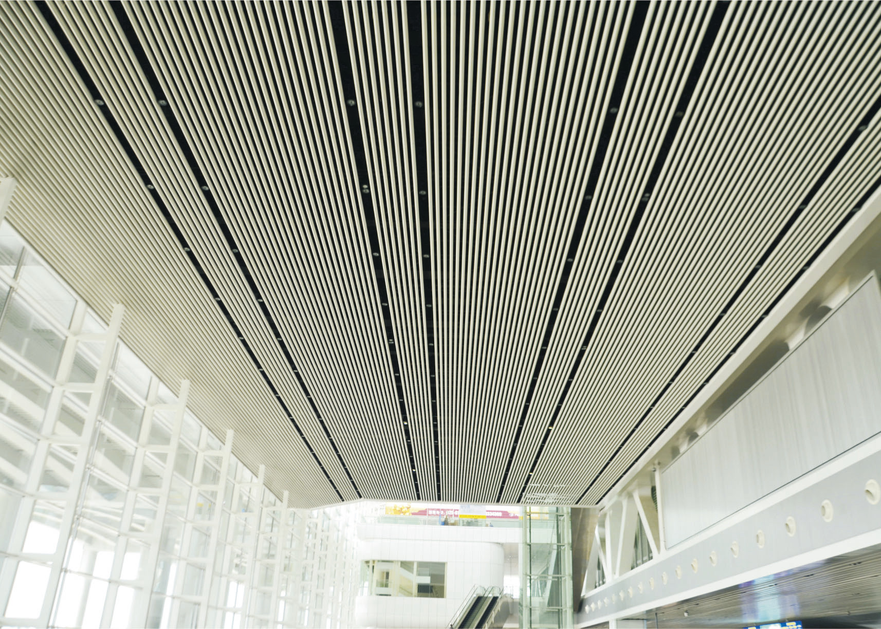 Aluminum Commercial Ceiling Tiles / Decorative Suspended Ceiling for