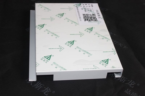 Customized Aluminum E Shaped Strip Ceiling Panel Width 200mm  Decorative