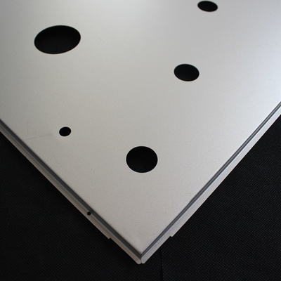 Modern Perforated Anti-rust Aluminum Galvanized Steel Ceiling Suspension System  595x595mm
