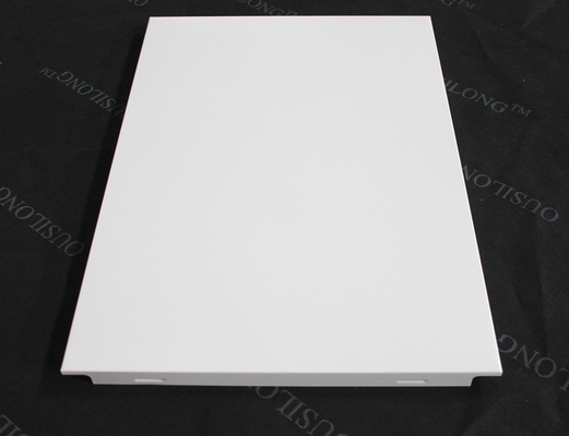 Suspended White Clip In Ceiling False Ceiling Tiles 300x600mm For Hospital Ceiling Decoration