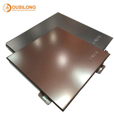 Waterproof 10 Years Warranty Aluminum Aluminium Wall Panels / Exterior Decorative Metal Wall Cladding