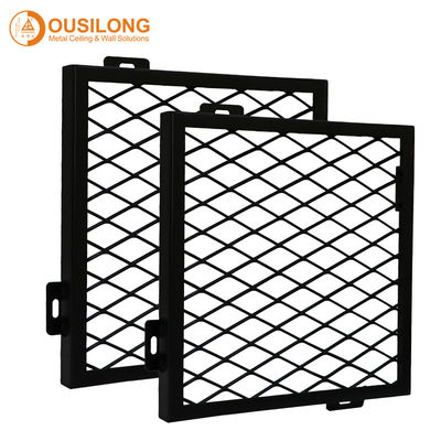 Metal Mesh Grid Plate Commercial Ceiling Tiles for Building Interior Decoration