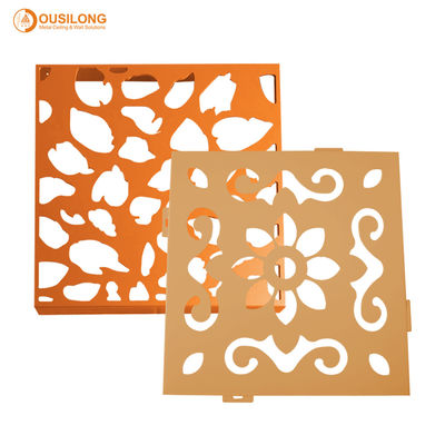 Customize a variety of artistic carved aluminum ceilings panel for interior and outdoor