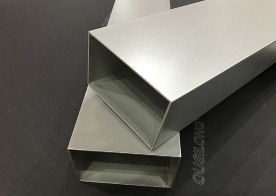 Decorative Square Aluminium Baffle Ceiling Customized Thickness